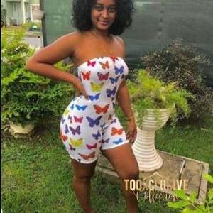Butterfly romper